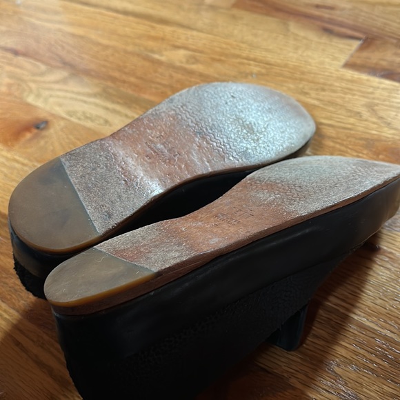FEIT Hand Sewn Leather Suede Shoes Slipper Slide On 7 - Picture 5 of 7